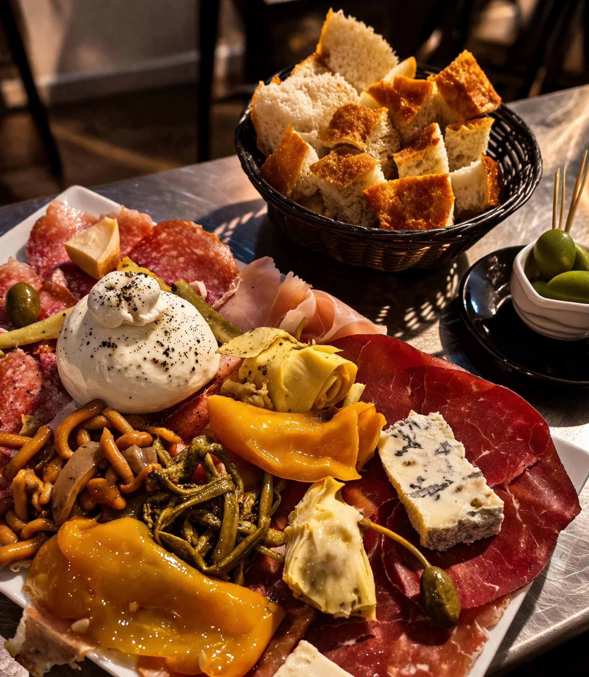 Le restaurant - Via Barcatta - restaurant Lyon